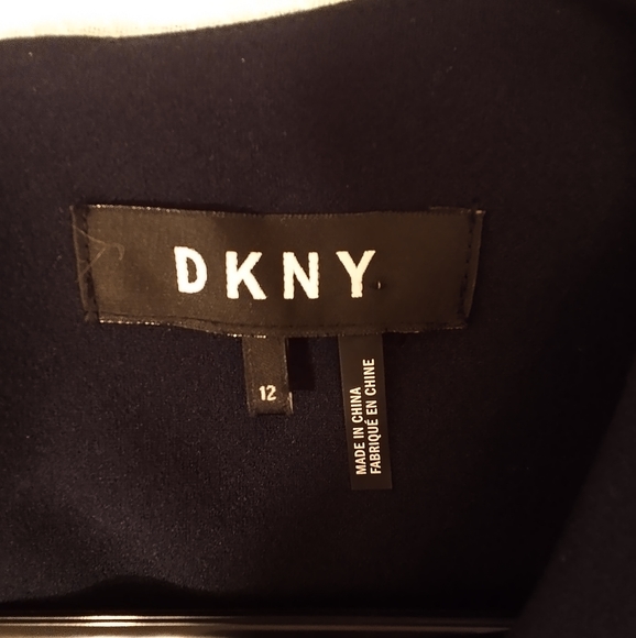 DKNY NAVY BLUE DRESS - Picture 2 of 4